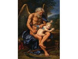 Puzzle Art Puzzle Cronos y Cupido de 500 Piezas