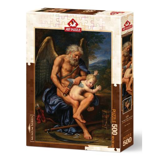 Puzzle Art Puzzle Cronos y Cupido de 500 Piezas