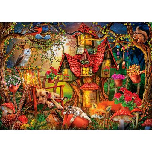 Puzzle Art Puzzle La Hora de Dormir de 1000 Piezas