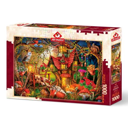 Puzzle Art Puzzle La Hora de Dormir de 1000 Piezas