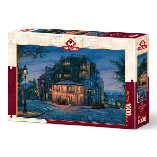 Puzzle Art Puzzle La Maison Rose Blue de 1000 Piezas