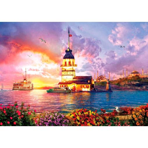 Puzzle Art Puzzle La Torre de Maiden de 1000 Piezas