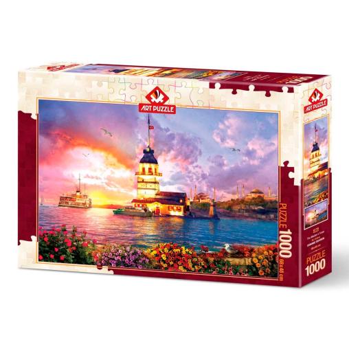 Puzzle Art Puzzle La Torre de Maiden de 1000 Piezas