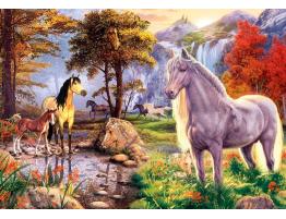 Puzzle Art Puzzle Los Caballos Ocultos de 1000 Piezas