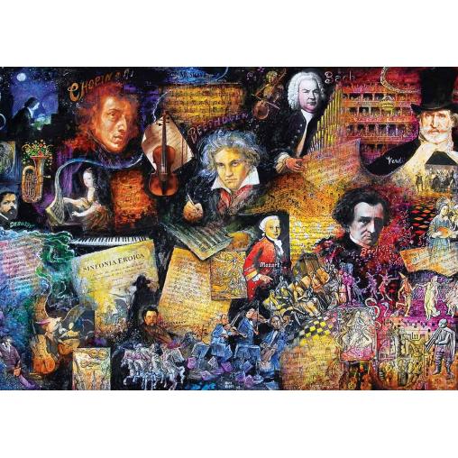 Puzzle Art Puzzle Los Decanos de la Música de 260 Piezas