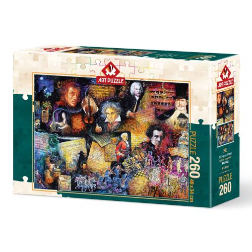 Puzzle Art Puzzle Los Decanos de la Música de 260 Piezas