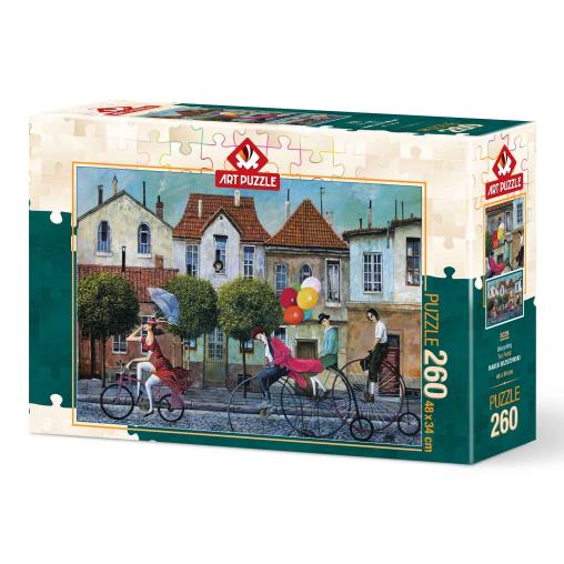 Puzzle Art Puzzle Los Monociclos de 260 Piezas