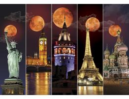 Puzzle Art Puzzle Lunas Llenas del Mundo de 1500 Piezas