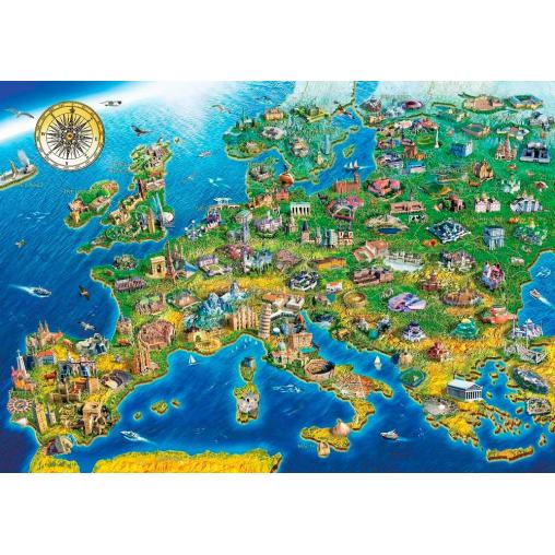 Puzzle Art Puzzle Maravillas del Mundo de 2000 Piezas