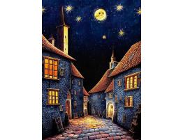 Puzzle Art Puzzle Noche de Posada Medieval de 500 Piezas