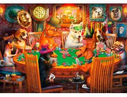 Puzzle Art Puzzle Perros Jugando a las Cartas de 500 Piezas