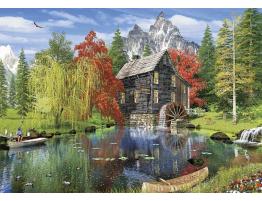 Puzzle Art Puzzle Pescando en el Molino de 1500 Piezas