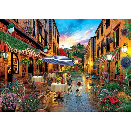 Puzzle Art Puzzle Por Italia en Bicicleta de 2000 Piezas