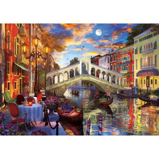 Puzzle Art Puzzle Puente Rialto, Venecia de 1500 Piezas