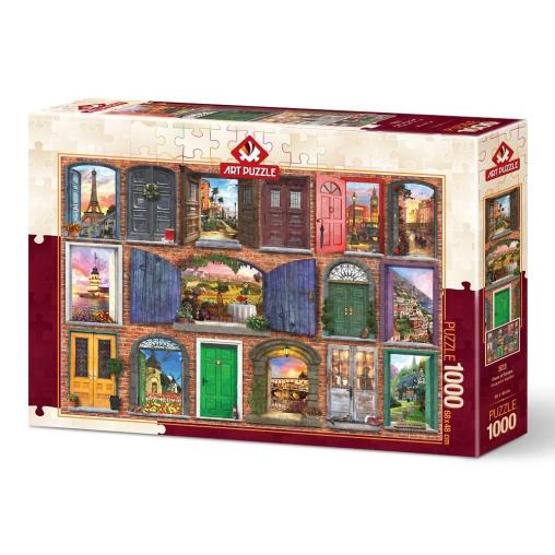 Puzzle Art Puzzle Puertas de Europa de 1000 Piezas