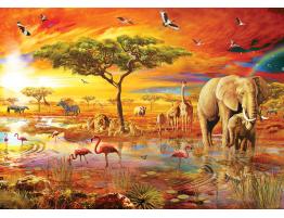 Puzzle Art Puzzle Safari por África de 3000 Piezas