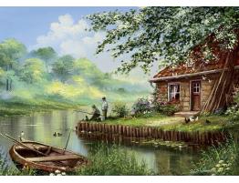 Puzzle Art Puzzle Tarde de Pesca de 500 Piezas