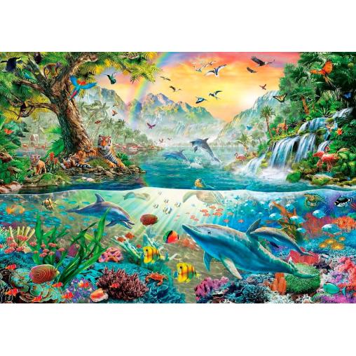 Puzzle Art Puzzle Utopía Animal de 2000 Piezas