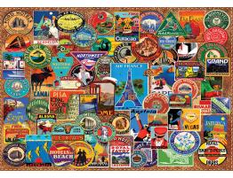 Puzzle Art Puzzle Viajero Mundial de 1500 Piezas