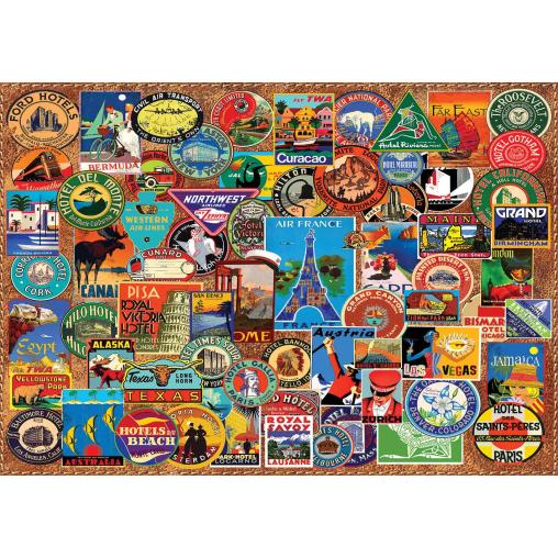 Puzzle Art Puzzle Viajero Mundial de 1500 Piezas