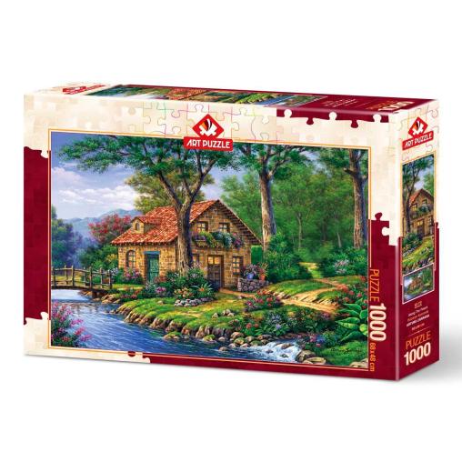 Puzzle Art Puzzle Viviendo en Paz de 1000 Piezas