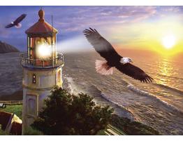 Puzzle Art Puzzle Volando Alto Hacia el Horizonte de 1000 Pieza