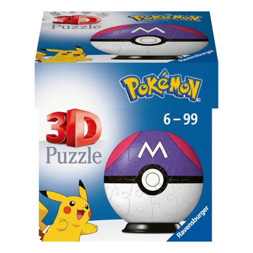 Puzzle Ball 3D Ravensburger Pokemon Masterball 55 Piezas