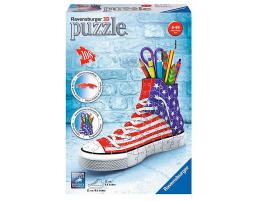 Puzzle Ball 3D Ravensburger Sneaker American Style 108 pièces