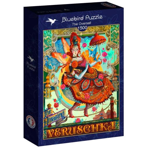 Puzzle Bluebird Amazing Verushka de 1500 Piezas