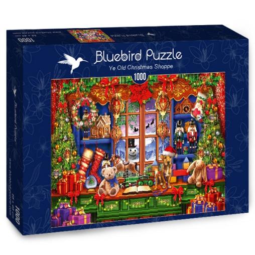 Puzzle Bluebird Antigua Tienda de Navidad de 1000 Piezas