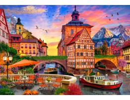 Puzzle Bluebird Antiguo Ayuntamiento de Bramberg, Alemania 1000