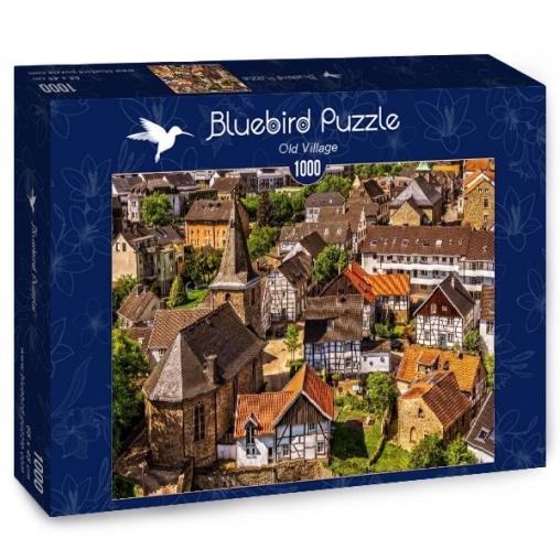 Puzzle Bluebird Antiguo Pueblo de 1000 Piezas