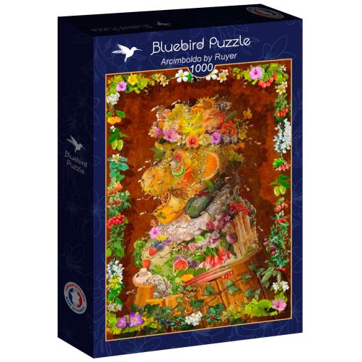 Puzzle Bluebird Arcimboldo de Ruyer de 1000 Piezas