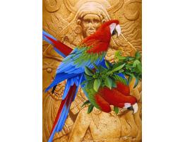 Puzzle Bluebird Arcoiris Azteca de 1500 Piezas