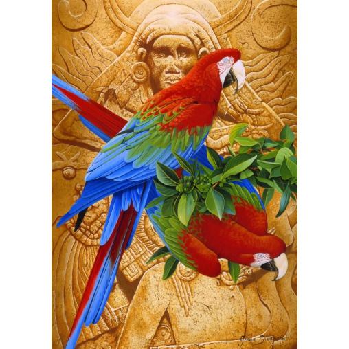 Puzzle Bluebird Arcoiris Azteca de 1500 Piezas