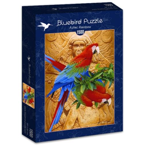 Puzzle Bluebird Arcoiris Azteca de 1500 Piezas