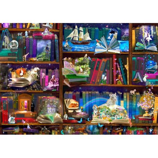 Puzzle Bluebird Aventuras de Biblioteca de 3000 Piezas