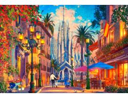 Puzzle Bluebird Barcelona de 1000 Piezas