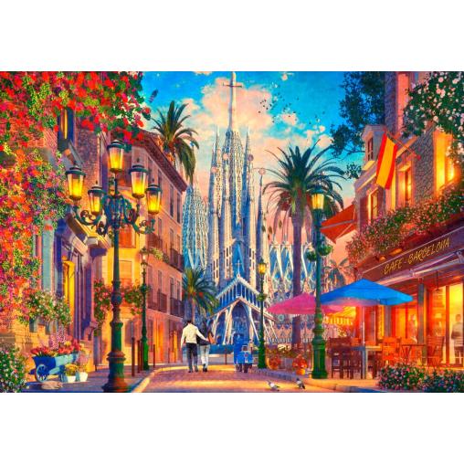 Puzzle Bluebird Barcelona de 1000 Piezas