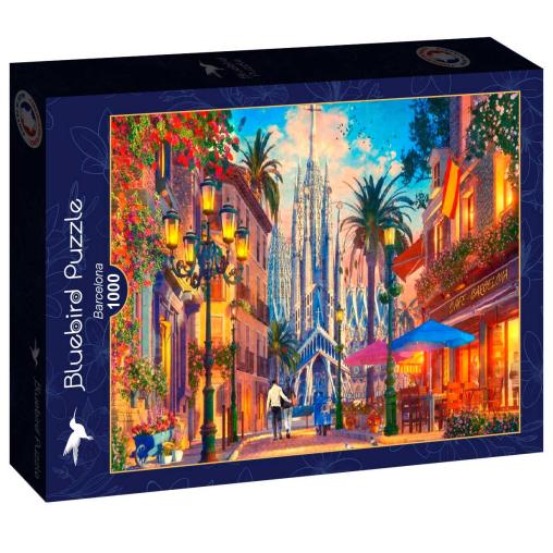 Puzzle Bluebird Barcelona de 1000 Piezas