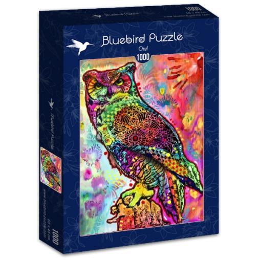 Puzzle Bluebird Búho de 1000 Piezas