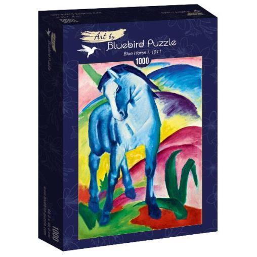 Puzzle Bluebird  Caballo Azul I de 1000 Piezas