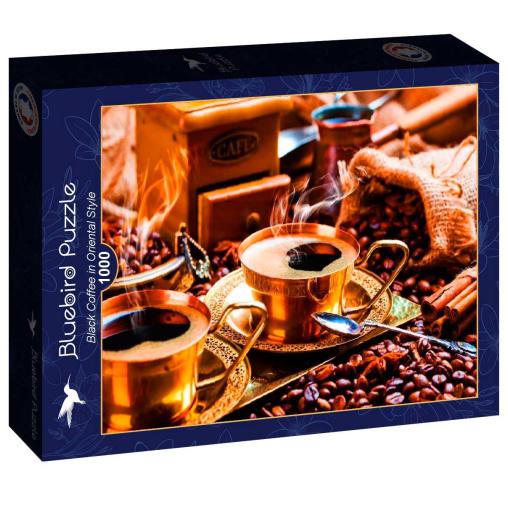 Puzzle Bluebird Café Negro Oriental de 1000 Pzs