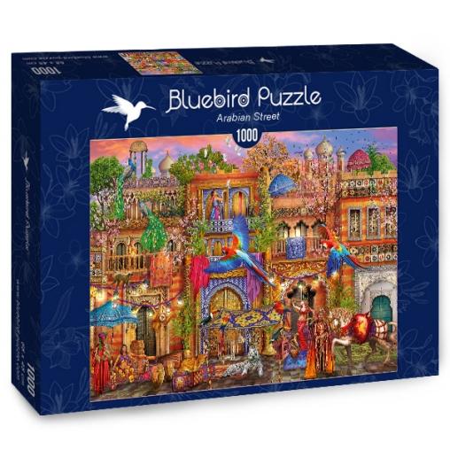 Puzzle Bluebird Calle Árabe de 1000 Piezas