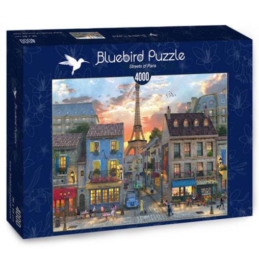 Puzzle Bluebird Calles de París de 4000 Piezas