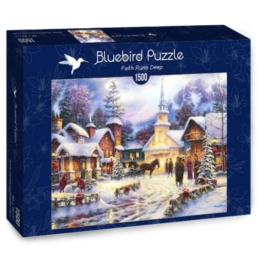 Puzzle Bluebird Camino de la Fé Profunda de 1500 Piezas