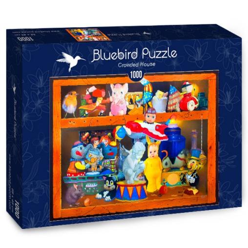 Puzzle Bluebird Casa Repleta de 1000 Piezas