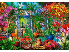 Puzzle Bluebird Invernadero Tropical de 1000 Piezas