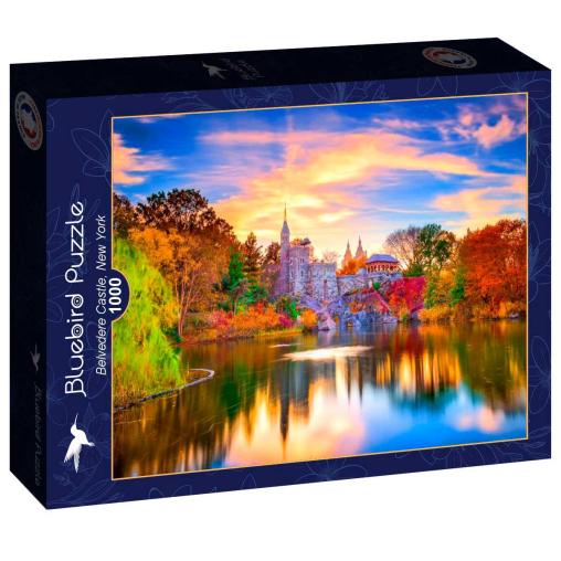 Puzzle Bluebird Castillo Belvedere, Nueva York de 1000 Pzs