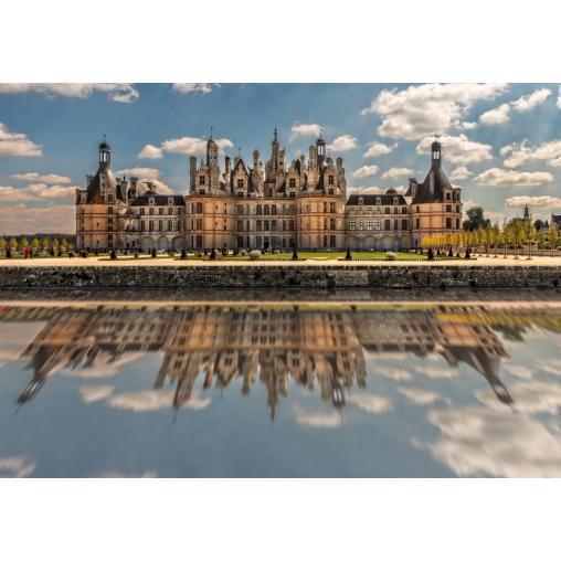 Puzzle Bluebird Castillo de Chambord, Francia de 1000 Piezas